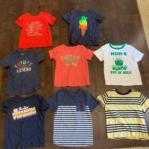 Lot of 8 Size 5 Boys Shirts